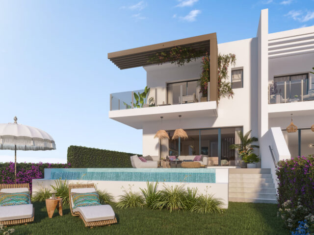 Soleia Living: Amplias y exclusivas villas junto al golf en La Cala de Mijas