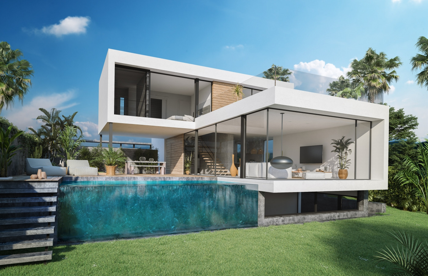 The Sanctuary Villas II: Luxury design villas just by El Campanario Golf & Country House.