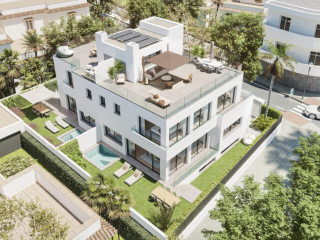 Ventura de la Vega: Last luxury home 200 meters from the beach, comfort and exclusivity in the Mediterranean.