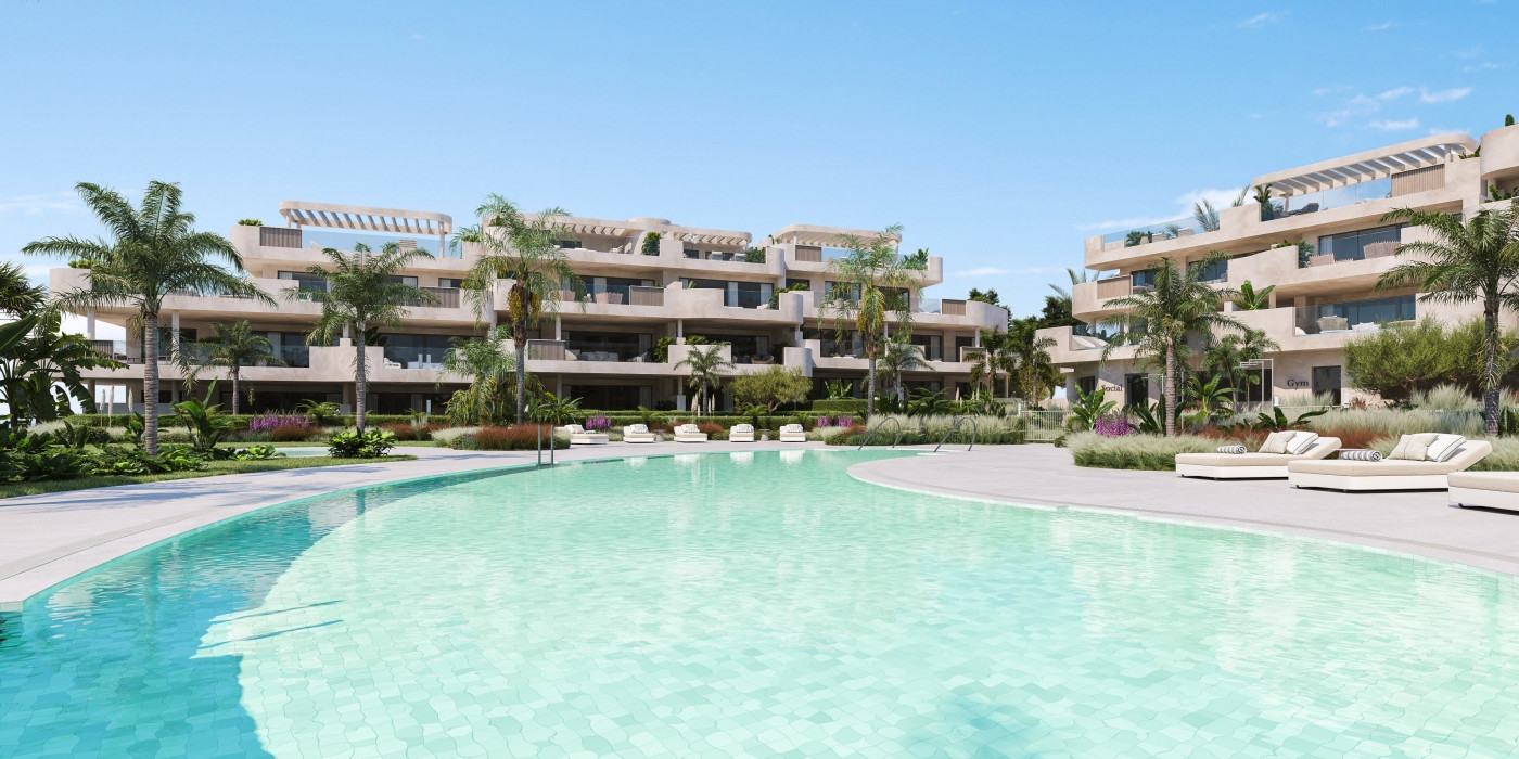 Idyllic: Luxury apartments in Estepona near the sea