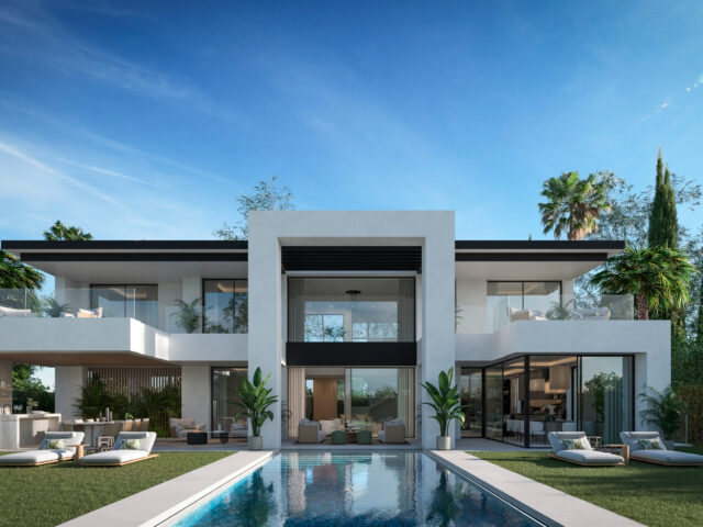 Imagine: Villas exclusivas en Bel Air, Estepona, elegancia contemporánea en la Costa del Sol
