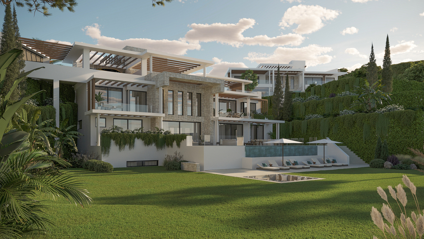 Ocyan Luxury Villas en Estepona, viviendas contemporáneas en la Costa del Sol