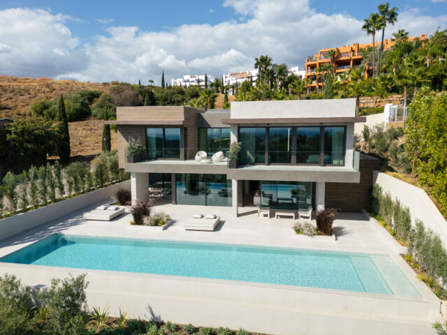 Villa Amara, exquisite newly constructed villa with panoramic sea views